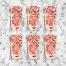 Load image into Gallery viewer, A5 Japanese Wagyu NY Strip Steak (Bulk Case)