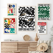 Load image into Gallery viewer, DecorBites™ Abstract Japanese Wave Print Poster: Modern Home Wall Decor