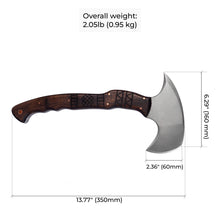 Load image into Gallery viewer, Hand forged tomahawk "Nanook"