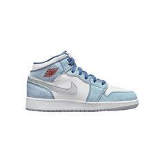 Load image into Gallery viewer, Air Jordan Retro 1 Mid SE “French Blue” GS