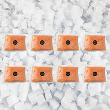 Load image into Gallery viewer, Atlantic Salmon Portions for Sushi, Skinless (Bulk Case)