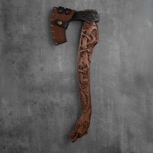 Load image into Gallery viewer, Viking axe handmade Ulfhednar Warriors