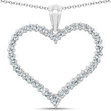 Load image into Gallery viewer, 2.10 Carat Genuine Blue Topaz .925 Sterling Silver Pendant