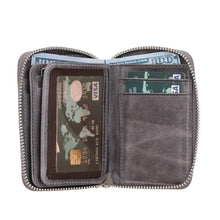 Load image into Gallery viewer, Elvis Leather Zipper Wallet