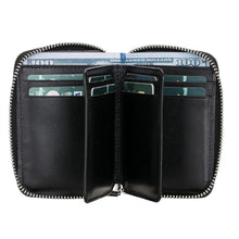 Load image into Gallery viewer, Elvis Leather Zipper Wallet
