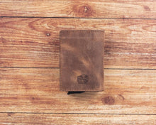 Load image into Gallery viewer, Palermo Leather Mechanical Card Holder