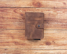 Load image into Gallery viewer, Palermo Leather Mechanical Card Holder