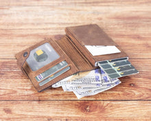 Load image into Gallery viewer, Palermo Leather Mechanical Card Holder