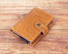 Load image into Gallery viewer, Palermo Leather Mechanical Card Holder