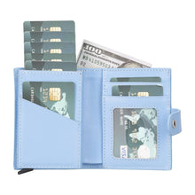 Load image into Gallery viewer, Palertag Zip Mechanical Leather Card Holder with AirTag Slot