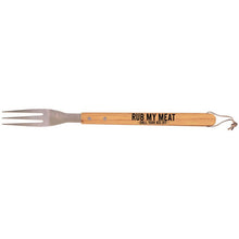 Load image into Gallery viewer, Barbecue Fork 16 1/4" Bamboo