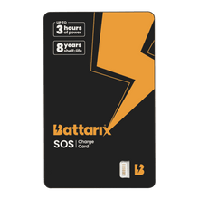 Load image into Gallery viewer, Emergency Power Card (Single Use)