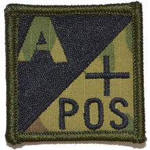 Load image into Gallery viewer, Blood Type - Solid - 2x2 Patch