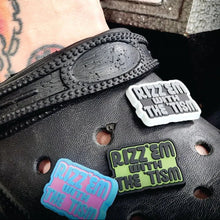 Load image into Gallery viewer, Tactical Mini Morale Charms - Rizz'em with the 'Tism - Set of 3