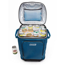 Load image into Gallery viewer, Coleman CHILLER 42-Can Soft-Sided Portable Cooler w/Wheels - Deep Ocean