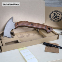 Load image into Gallery viewer, Compact tomahawk "Mingan" with polymer composite handle