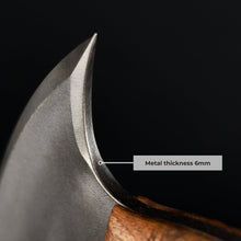 Load image into Gallery viewer, Compact tomahawk "NIKIDO" with engraved handle