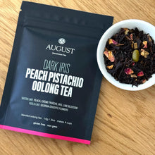 Load image into Gallery viewer, Dark Iris - Peach Pistachio Oolong Tea