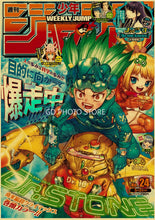 Load image into Gallery viewer, DecorBites™ Anime Poster Collection: Chainsaw Man, Attack on Titan, Haikyuu