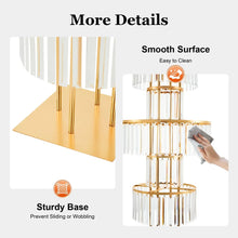 Load image into Gallery viewer, DecorBites™ Elegant 5-Tier Gold Wedding Flower Stand