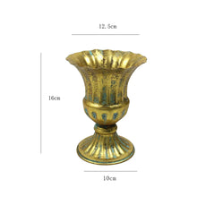 Load image into Gallery viewer, DecorBites™ Elegant Metal Flower Vase Candle Holders