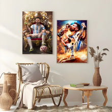 Load image into Gallery viewer, DecorBites™ Football Star M-Messi Poster for Home Decor