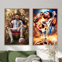 Load image into Gallery viewer, DecorBites™ Football Star M-Messi Poster for Home Decor