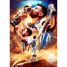 Load image into Gallery viewer, DecorBites™ Football Star M-Messi Poster for Home Decor