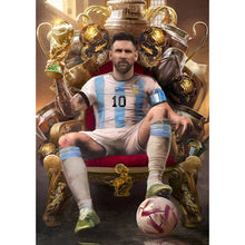 Load image into Gallery viewer, DecorBites™ Football Star M-Messi Poster for Home Decor