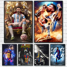 Load image into Gallery viewer, DecorBites™ Football Star M-Messi Poster for Home Decor