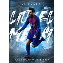 Load image into Gallery viewer, DecorBites™ Football Star M-Messi Poster for Home Decor