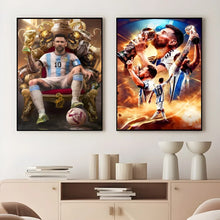 Load image into Gallery viewer, DecorBites™ Football Star M-Messi Poster for Home Decor