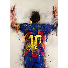 Load image into Gallery viewer, DecorBites™ Football Star M-Messi Poster for Home Decor