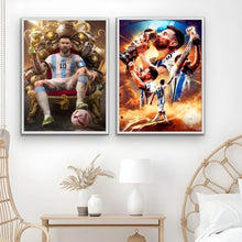 Load image into Gallery viewer, DecorBites™ Football Star M-Messi Poster for Home Decor