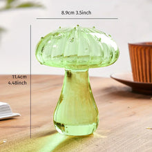 Load image into Gallery viewer, DecorBites™ Glass Mushroom Hydroponic Planter for Home & Garden