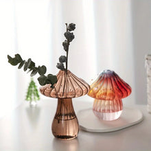 Load image into Gallery viewer, DecorBites™ Glass Mushroom Hydroponic Planter for Home & Garden