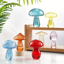 Load image into Gallery viewer, DecorBites™ Glass Mushroom Hydroponic Planter for Home & Garden