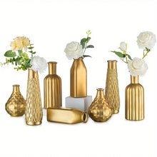 Load image into Gallery viewer, DecorBites™ Gold Glass Vase - Antique Art Style Home Decor
