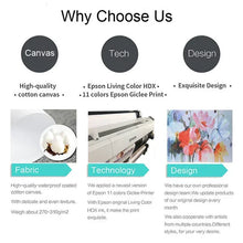 Load image into Gallery viewer, DecorBites™ Japanese Koi Cat Abstract Animal Wall Art