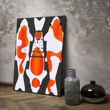 Load image into Gallery viewer, DecorBites™ Japanese Koi Cat Abstract Animal Wall Art