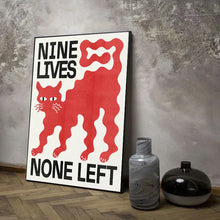 Load image into Gallery viewer, DecorBites™ Japanese Koi Cat Abstract Animals Canvas Wall Art