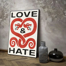 Load image into Gallery viewer, DecorBites™ Japanese Koi Cat Abstract Animals Canvas Wall Art