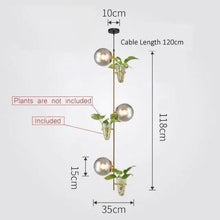 Load image into Gallery viewer, DecorBites™ Pendant Planter Light