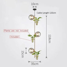 Load image into Gallery viewer, DecorBites™ Pendant Planter Light