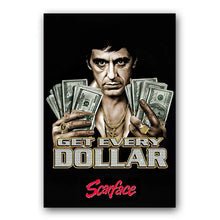 Load image into Gallery viewer, DecorBites™ "Scarface Tony Montana Canvas Wall Art Print"