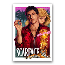 Load image into Gallery viewer, DecorBites™ "Scarface Tony Montana Canvas Wall Art Print"