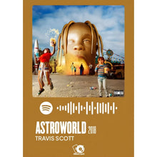 Load image into Gallery viewer, DecorBites™ Travis Scott Album Poster - Waterproof Wall Art