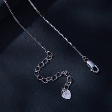 Load image into Gallery viewer, 925 Sterling Silver Necklace with 1 Carat Moissanite - 400mm Length for Women