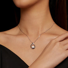 Load image into Gallery viewer, 925 Sterling Silver Necklace with 1 Carat Moissanite - 400mm Length for Women