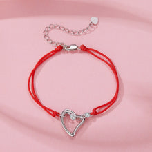 Load image into Gallery viewer, 925 Sterling Silver White Gold Plated Bracelet with CZ Pavé Setting, 15+6cm Length for Women